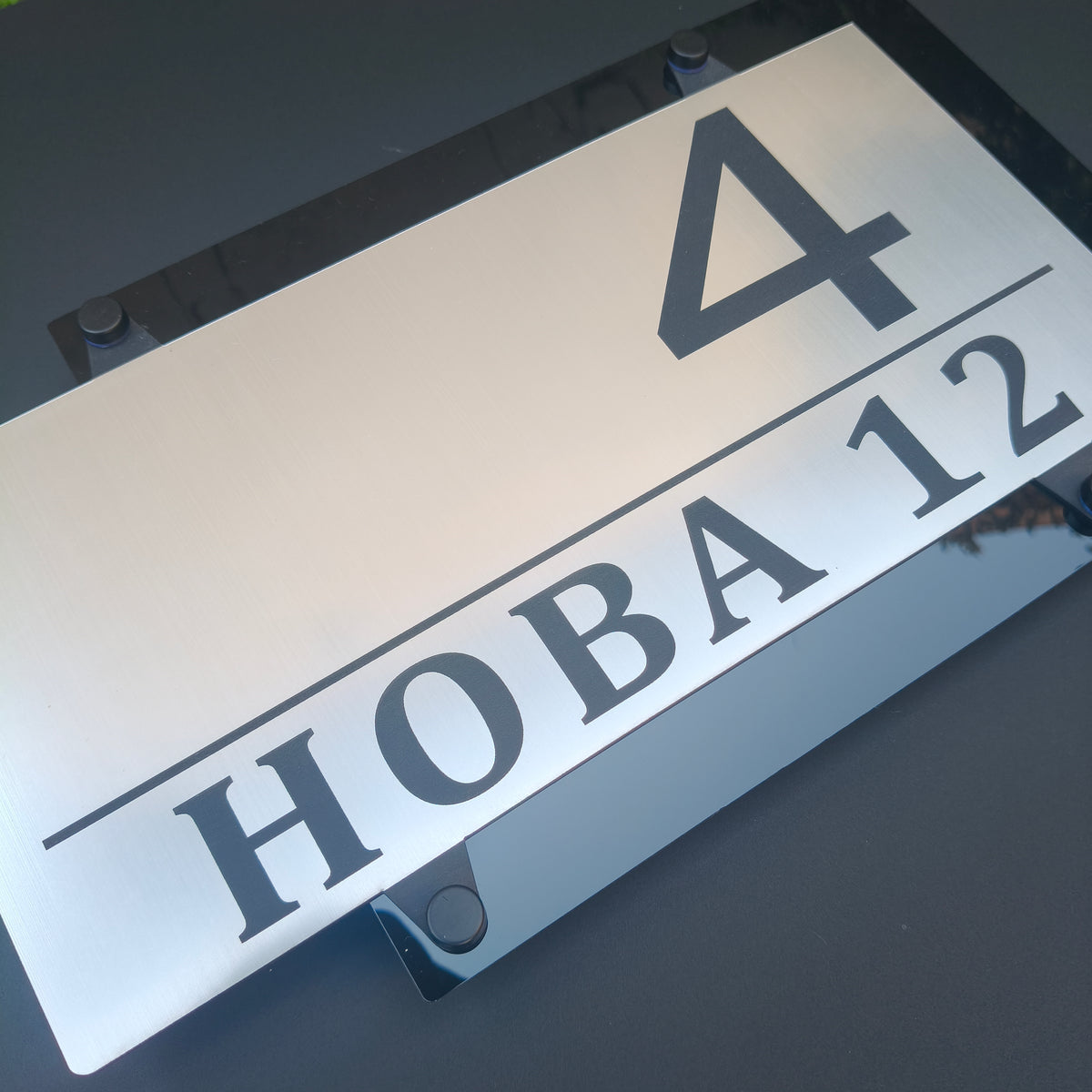 Lux Tablica za Kuću sa Brojem i Nazivom Ulice – Model 5