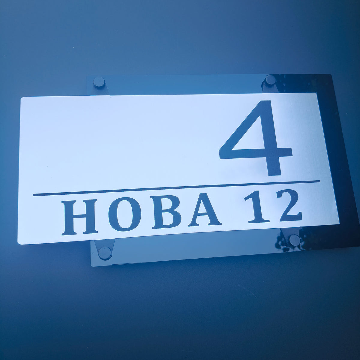 Lux Tablica za Kuću sa Brojem i Nazivom Ulice – Model 5