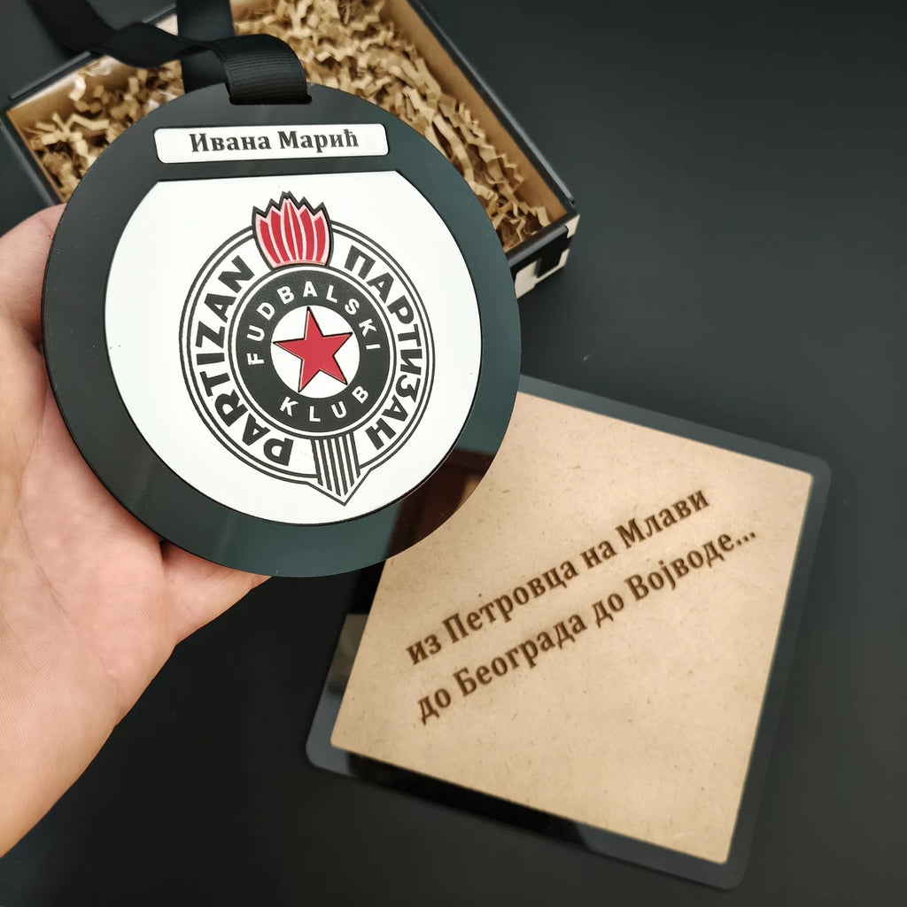 Personalizovana Partizan Medalja 22