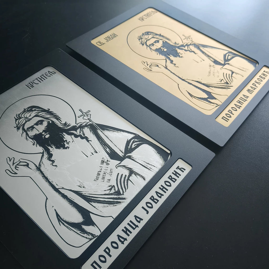 Sveti Jovan Krstitelj - Personalizovana Slavska Ikona 01