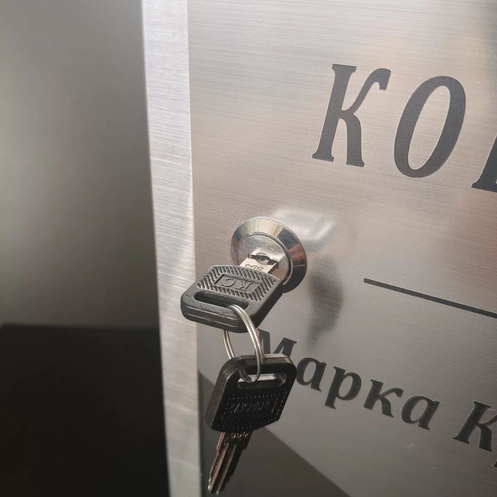 XL Premium Srbija – Inox Poštansko Sanduče sa Graviranom Pločicom - Model PS5 07